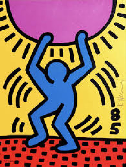 Keith Haring PopArt 1